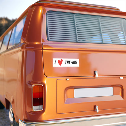 I Love The 405 - Bumper Sticker